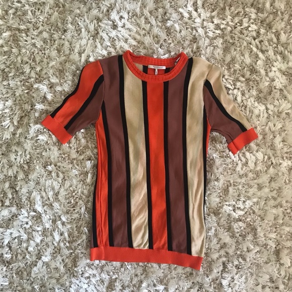 Scotch & Soda Striped Sheer Top - Picture 2 of 5